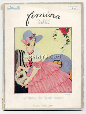 Femina 1920 Novembre, Lorenzi, Benito, Worth, 92 pages