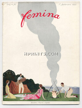 Femina 1922 Septembre, André Edouard Marty, 60 pages