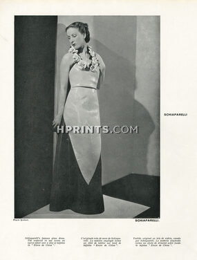 Schiaparelli's Famous Glass Dress 1935 Photo Egidio Scaioni