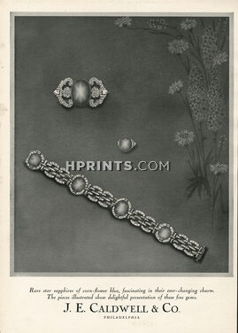 Caldwell & Company 1930 Brooch, Bracelet, Ring