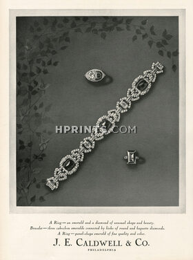 Caldwell & Company 1930 Bracelet, Rings
