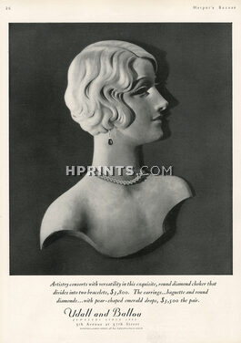 Udall And Ballou 1930 Necklace, Earrings
