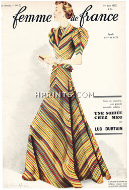 Lucien Lelong 1937 Costume de soirée, R. Rouff