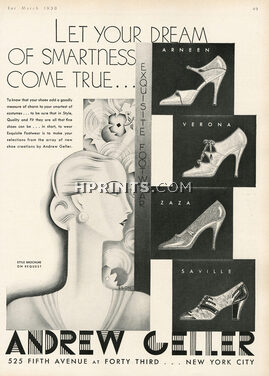 Andrew Geller 1930 New Shoe Creations, Egon