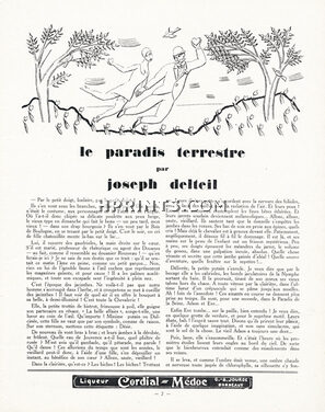 Le Paradis Terrestre, 1929 - Touchagues, Text by Joseph Delteil