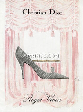 Christian Dior (Shoes) 1959 Roger Vivier