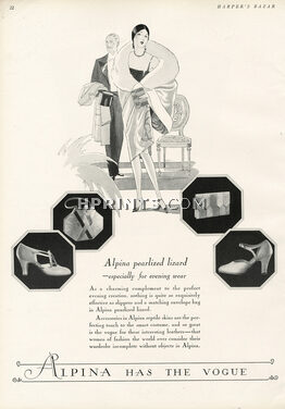 Alpina (Exotic Leather) 1927 Handbag, Shoes, Lizard