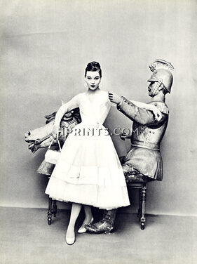 Nina Ricci 1956 Dentelle Dognin, Photo Guy Bourdin
