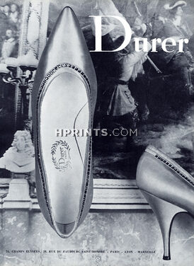 Durer (Shoes) 1959 Photo Jean Huart