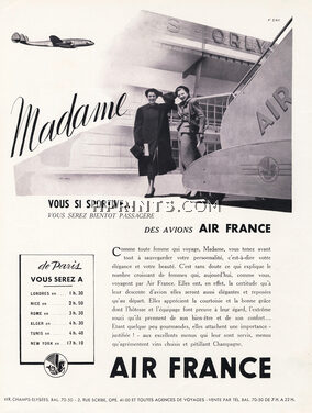Air France 1950 Aéroport Orly Airport