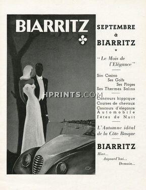 Biarritz 1947 "Le Mois de L'élégance" André Bayhourst