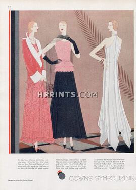Malaga Grenet 1930 Stein & Blaine, Hattie Carnegie, Madeleine Vionnet, Evening Gowns, Alençon Lace, Satin