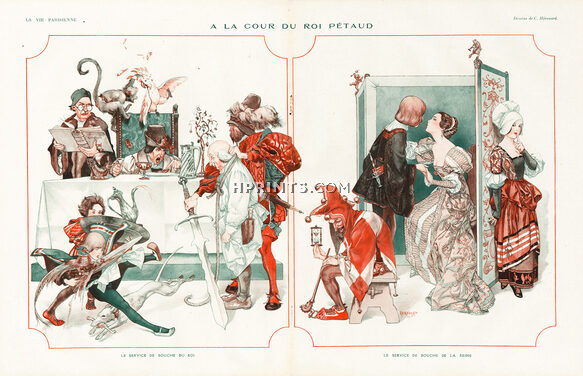 Hérouard 1921 ''A la cour du Roi Pétaud''