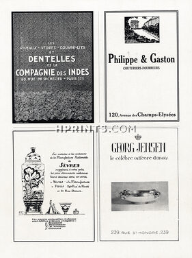 Philippe et Gaston, Sèvres, Jensen 1930