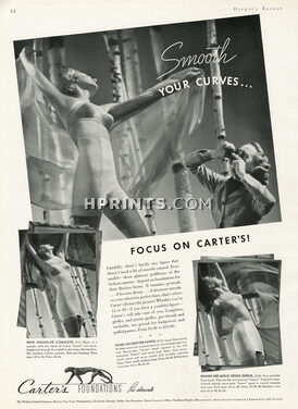 Carter's (Lingerie) 1938 Brassiere, Girdle, Garters