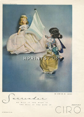 Ciro (Perfumes) 1946 Doll, Edward Jacobsen