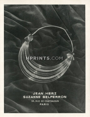 Jean Herz Suzanne Belperron (Jewels) 1948 Necklace