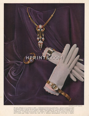 Boucheron, Mauboussin, Mellerio, Van Cleef, Hermès 1944 Composition de Mme Beaumel