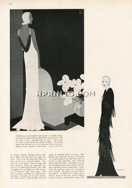 Worth 1931 Evening Gown, Reynaldo Luza
