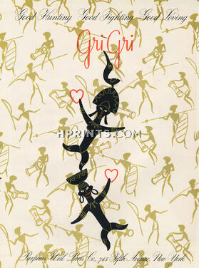 Weil (Perfumes) 1945 Gri Gri, African, African, Lovers