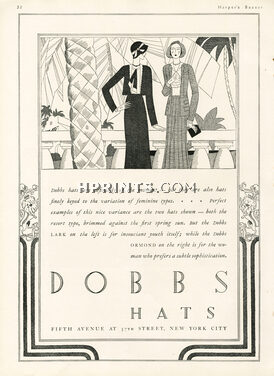 Dobbs (Millinery) 1931
