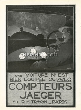 Compteurs Jaeger 1923 Meter Compteur Pierre Collet