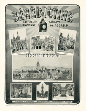 Ets Bénédictine 1906 Distillerie, Musée, Abbaye de Fécamp