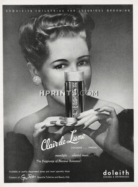 Doleith (Perfumes) 1945 Clair de Lune