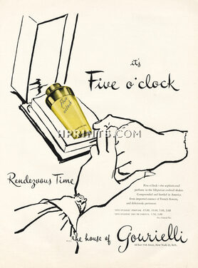 Gourielli (Perfumes) 1950 Five O' Clock, Lilliputian Cocktail Shaker