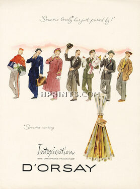 D'Orsay (Perfumes) 1954 Intoxication, Someone lovely has just passed by
