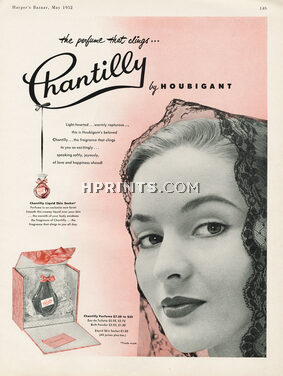 Houbigant (Perfumes) 1952 Chantilly
