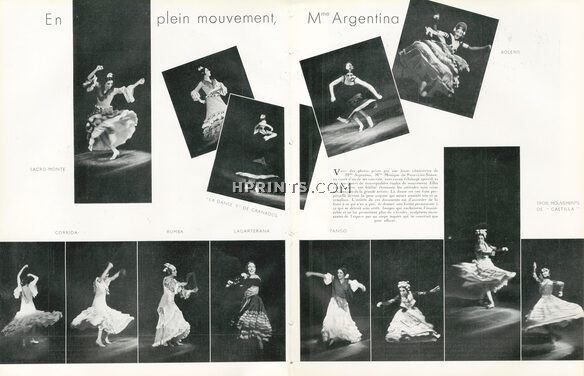 Argentina 1935 Dances, Sacro-monte, Corrida, Rumba, Lagarterana, Tango, Bolero