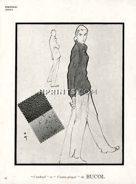 Bucol & Labbey (Fabrics) 1948 René Gruau