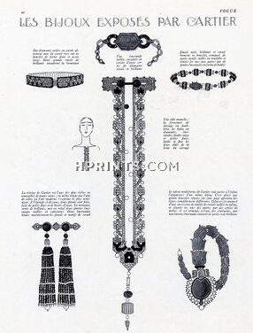 Cartier 1925 Les Bijoux Exposés Par Cartier, Exposition des Arts Décoratifs 1925