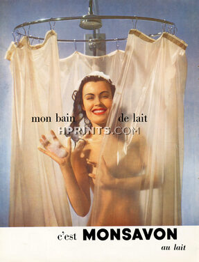 Monsavon (Soap) 1950 shower