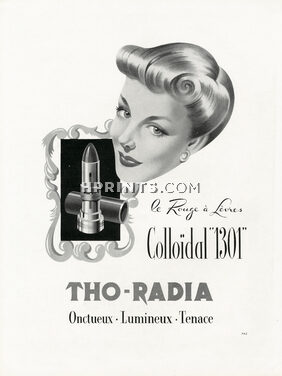 Tho-Radia (Cosmetics) 1950 Colloïdal '1301', Lipstick