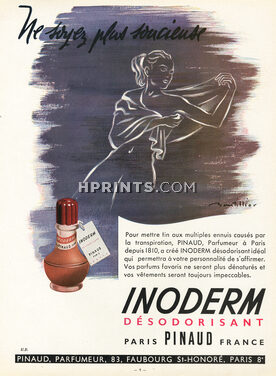 Pinaud (Cosmetics) 1949 Inoderm, Boutillier