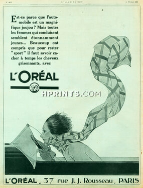 L'Oréal 1925 Dyes for hair, Jean Claude