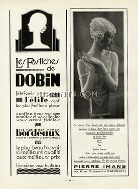 Pierre Imans (Mannequins) & Dobin (Wig) 1930 Hairstyle