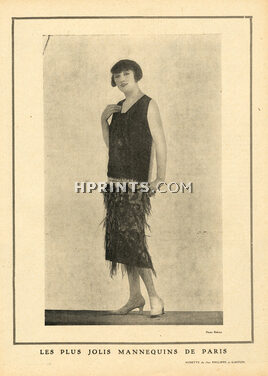 Philippe Et Gaston 1924 "The Most Beautiful Mannequins of Paris" Ninette Fashion Model, Photo Rahma