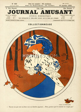 Portalez 1909 "Collectionneuse", Courtisane