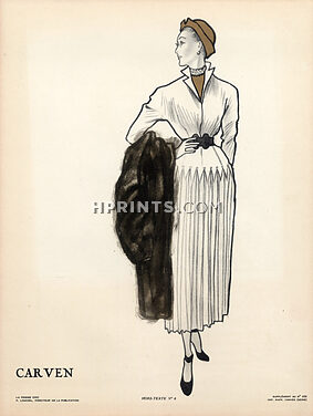 Carven 1948 Dress, Pierre Louchel