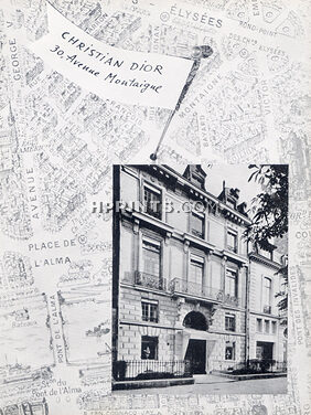 Christian Dior 1948 Store, 30 avenue Montaigne