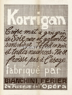 Bianchini Férier 1922 "Korrigan", Raoul Dufy