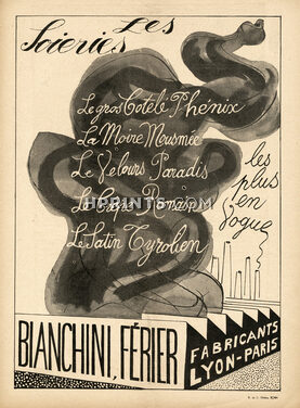 Bianchini Férier 1924 Raoul Dufy