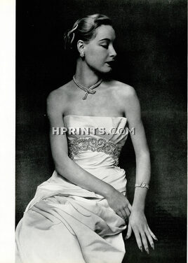 Van Cleef & Arpels 1955 "Aux Lumières du Soir" Necklace, Bracelet, Earrings, Hair Clip