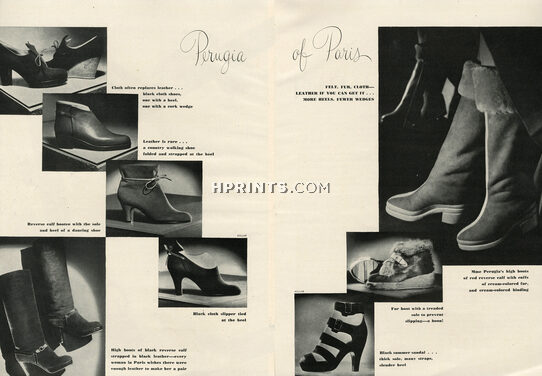 Perugia (Shoes) 1945 Sandal, Boots...