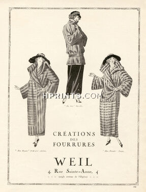 Weil (Fur clothing) 1922