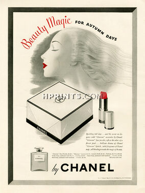 Chanel (Cosmetics) 1942 Subtle Magic, Summer Lipstick, Glamour Face Powder, Numéro 5