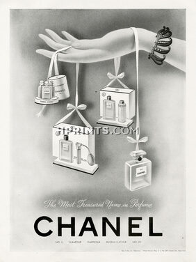 Chanel (Perfumes) 1942 N°5 Glamour Gardenia Russia Leather N°22